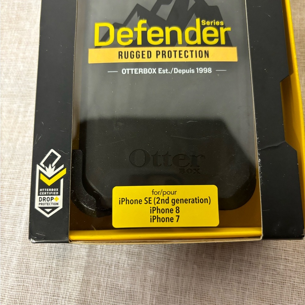 OtterBox Black Defender Series Case Rugged Protection - Picture 3 of 9